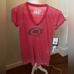 Touch Women’s Red Hurricanes Tshirt- L